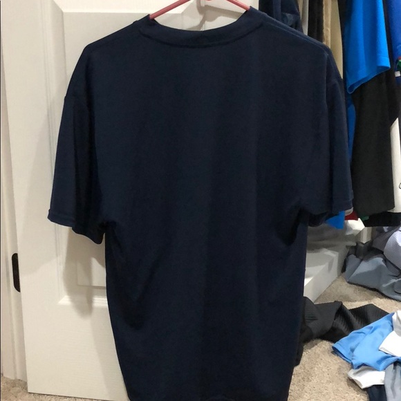 Nike Dri-Fit T-Shirt (Navy Blue) - Picture 3 of 3